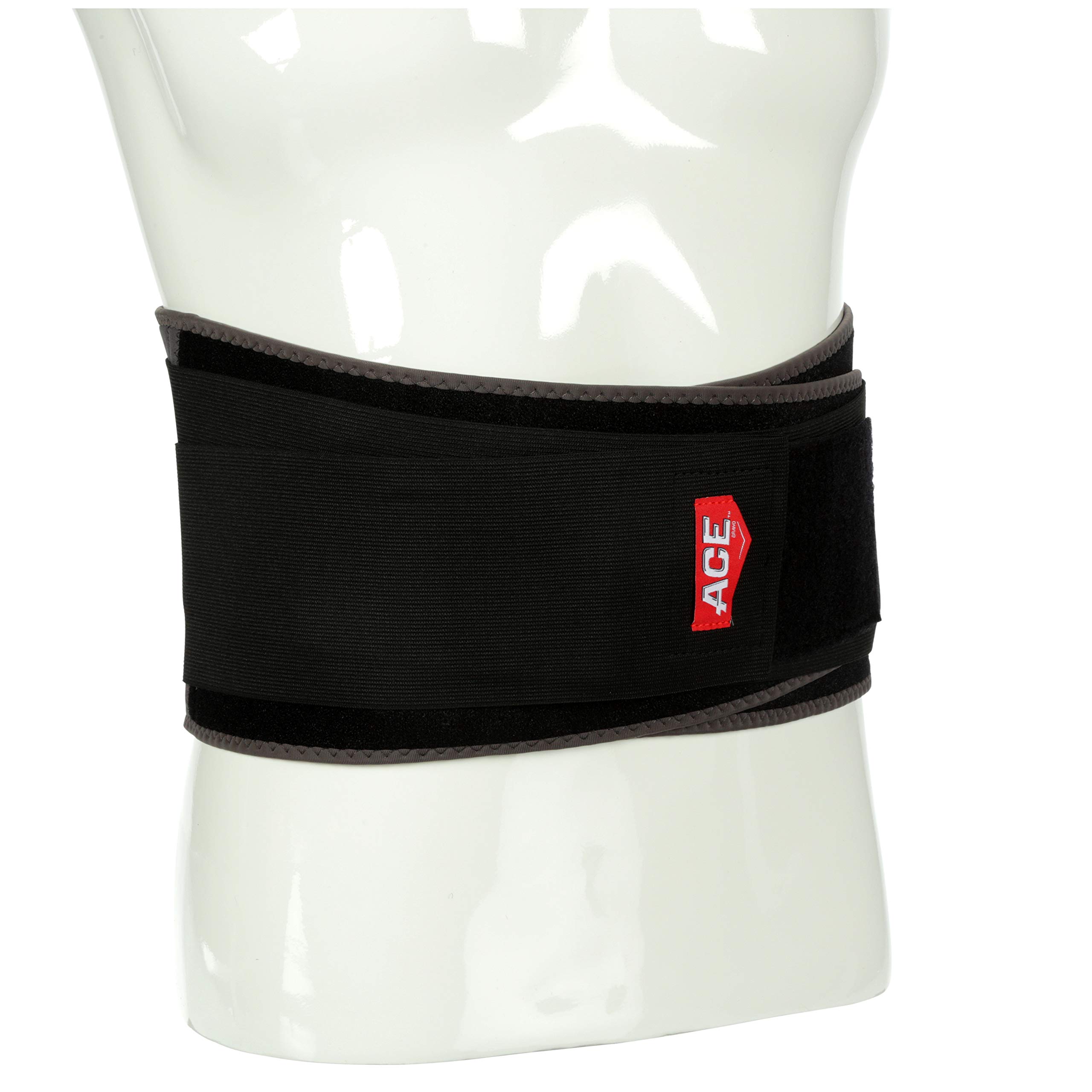 Ace Deluxe Back Stabilizer With Pad, Gray