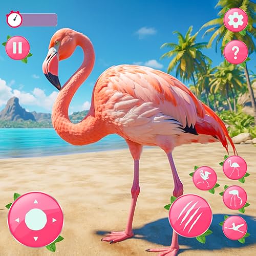 Wild Flamingo Family Life Simulator