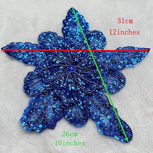 Miniatura 2 de Apliques de diamantes de imitación hechos a mano, cuentas de costura, parches de encaje, multicolor brillante para coser en lentejuelas, accesorio