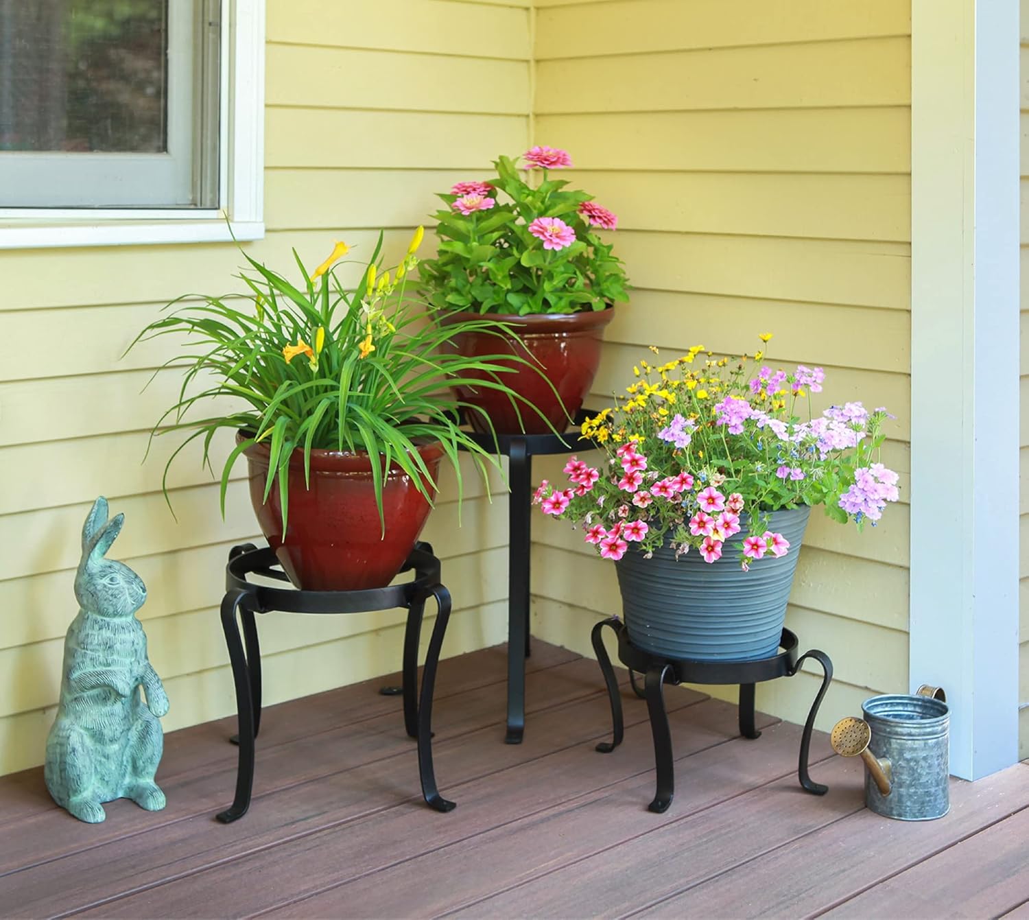 Patio Flowerpot Stand, 18-in