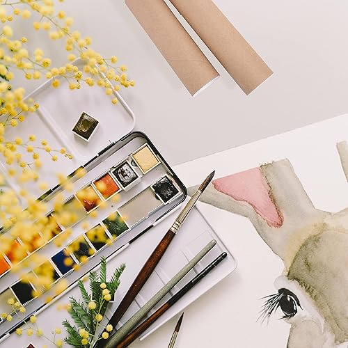 Miniatura 5 de MagicWater Supply Tubo de correo – 3 pulgadas x 30 pulgadas – Kraft – Paquete de 6 – para envío y almacenamiento de carteles, artes, manualidades y