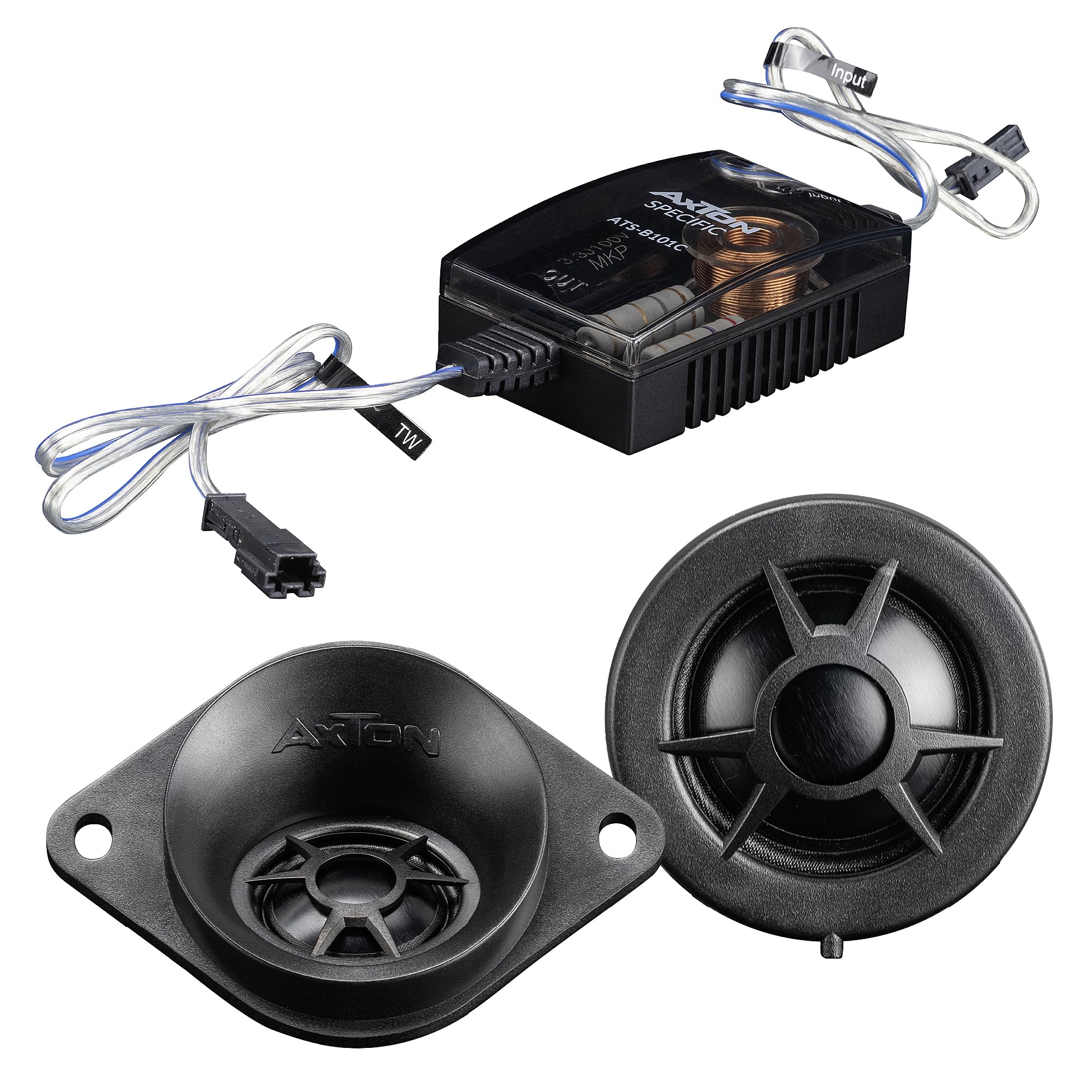 Axton ATS-B101C | Specific 2-Wege 10cm Kompo Lautsprecher System für BMW