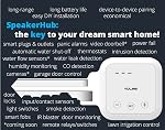 YoLink SpeakerHub - Smart Home Speaker Hub, joue des tons/armes et vos messages personnalisés texte à parole, annonces vocales, alerte audio vocale, alertes parlées, portée de 1⁄4 Mile, WiFi Requis