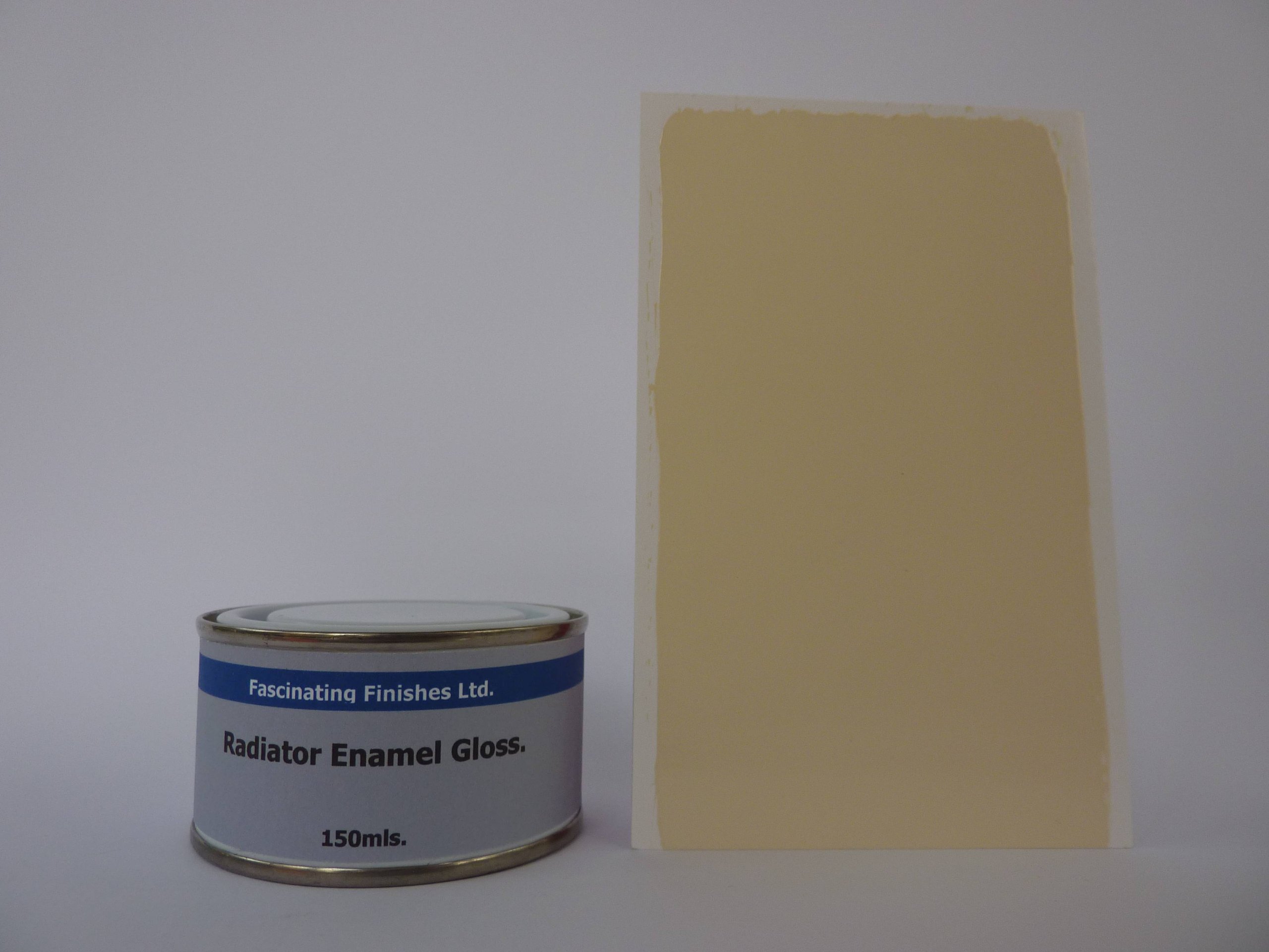 Fascinating Finishes Ltd Cream 1 X 150Ml Heat Resistant Gloss Radiator Paint