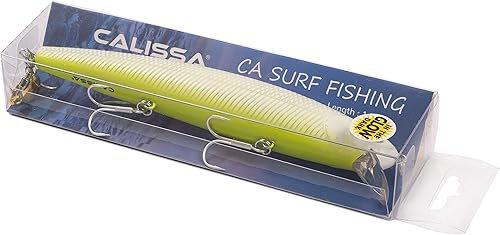 Miniatura 35 de Calissa Offshore Tackle 110mm and 140mm California Inshore Fishing - Special Jerkbait Crankbait Surf Flash Fishing Salt Pro Lure Minnow Zebra MS