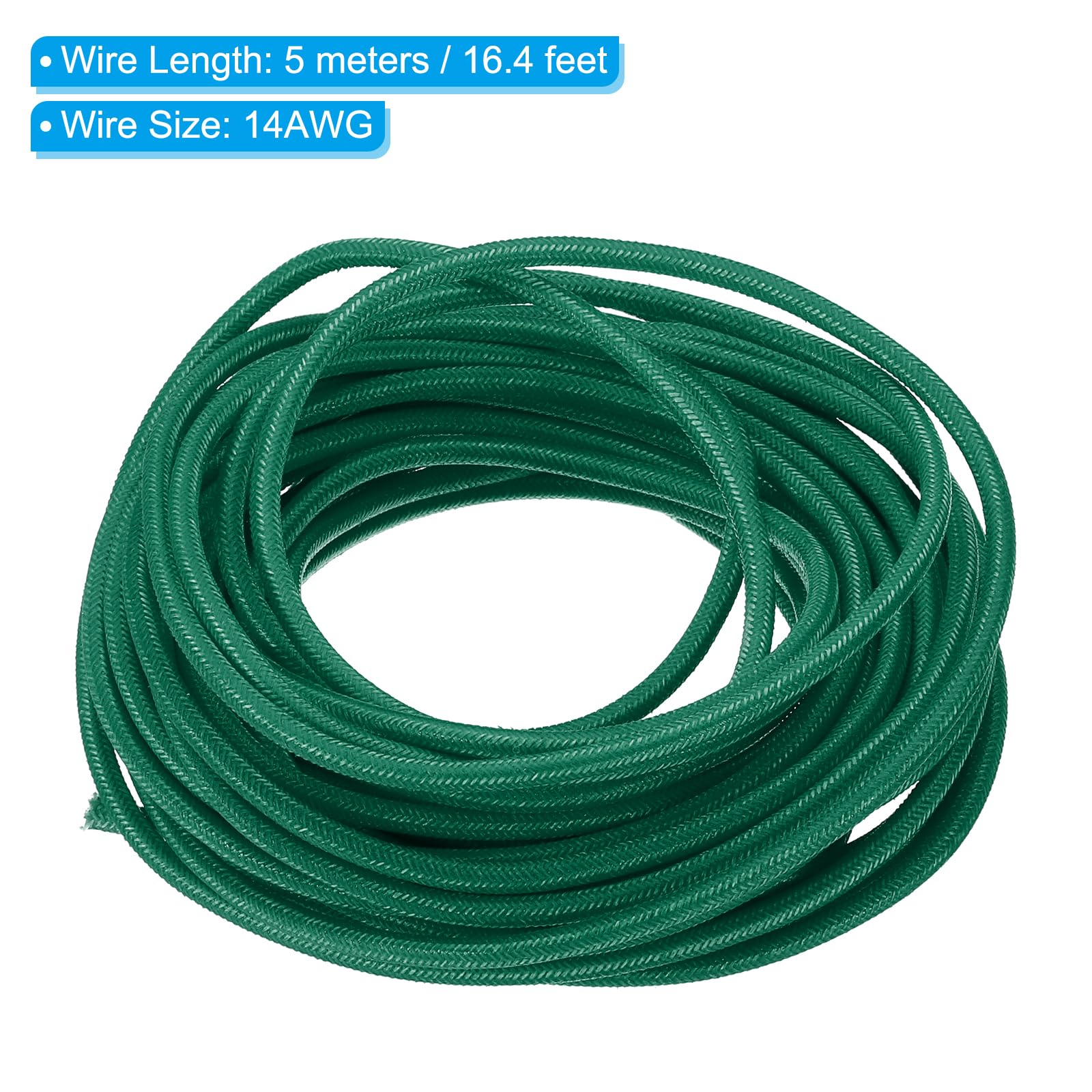 PATIKIL 16.4Ft 14AWG Electronic Wire - Image 2