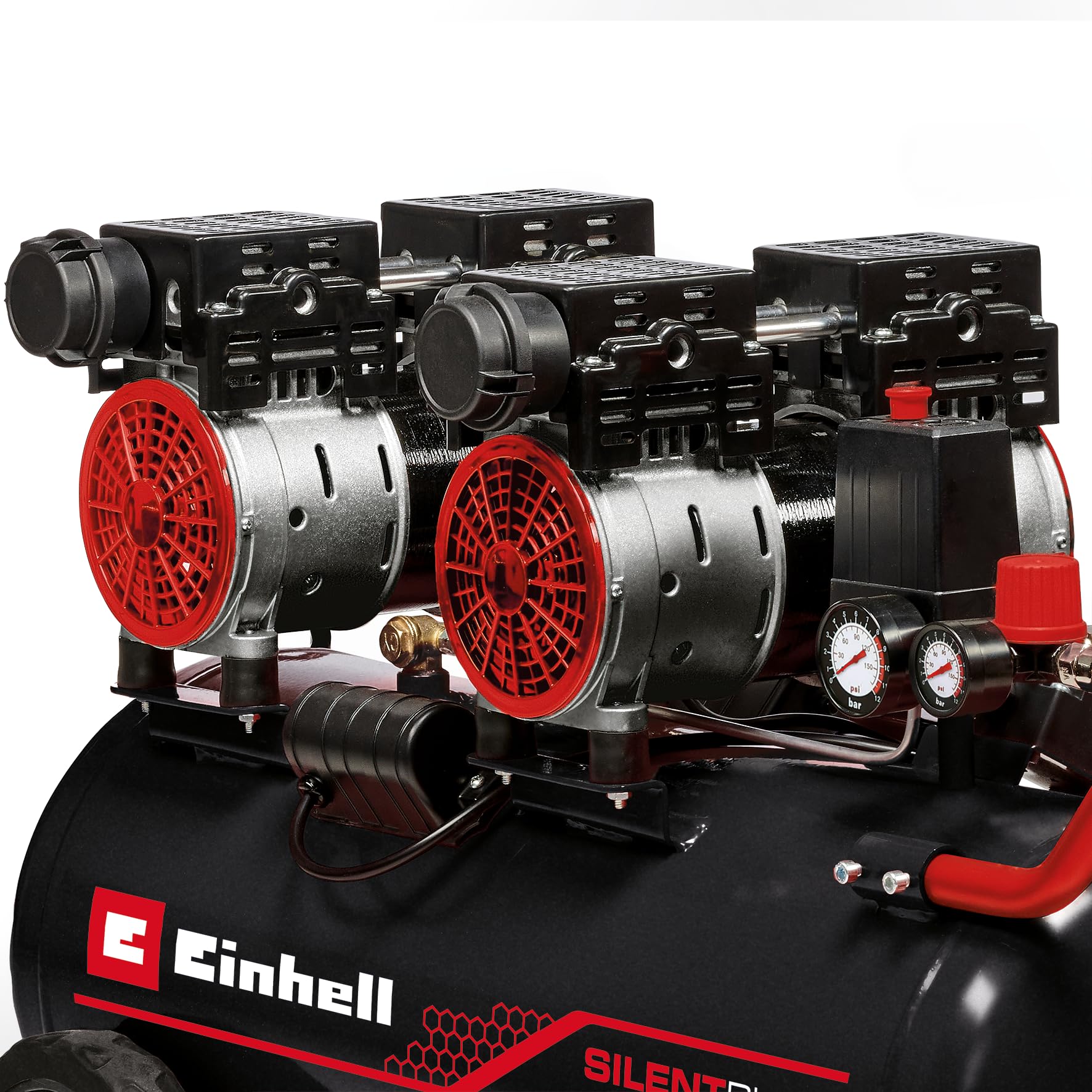 Einhell Kompressor TE-AC 270/50 Silent Plus 1500 W 8 bar 50 l 270 l/min ölfrei