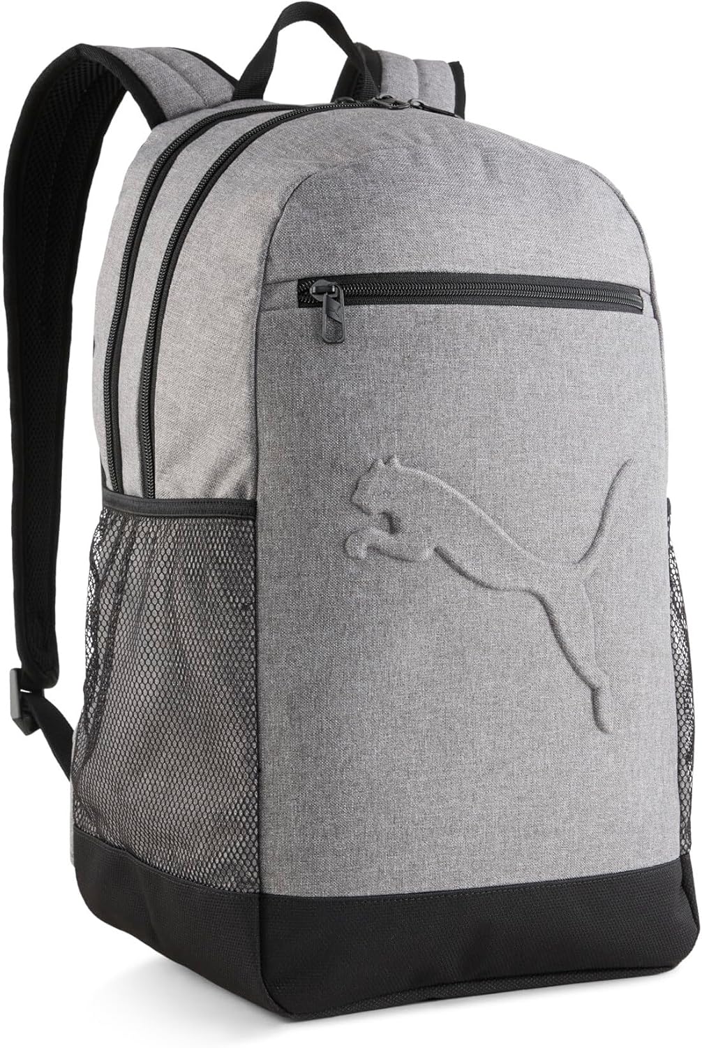 PUMA Layered Backpacks, Medium Gray Heather, One Size