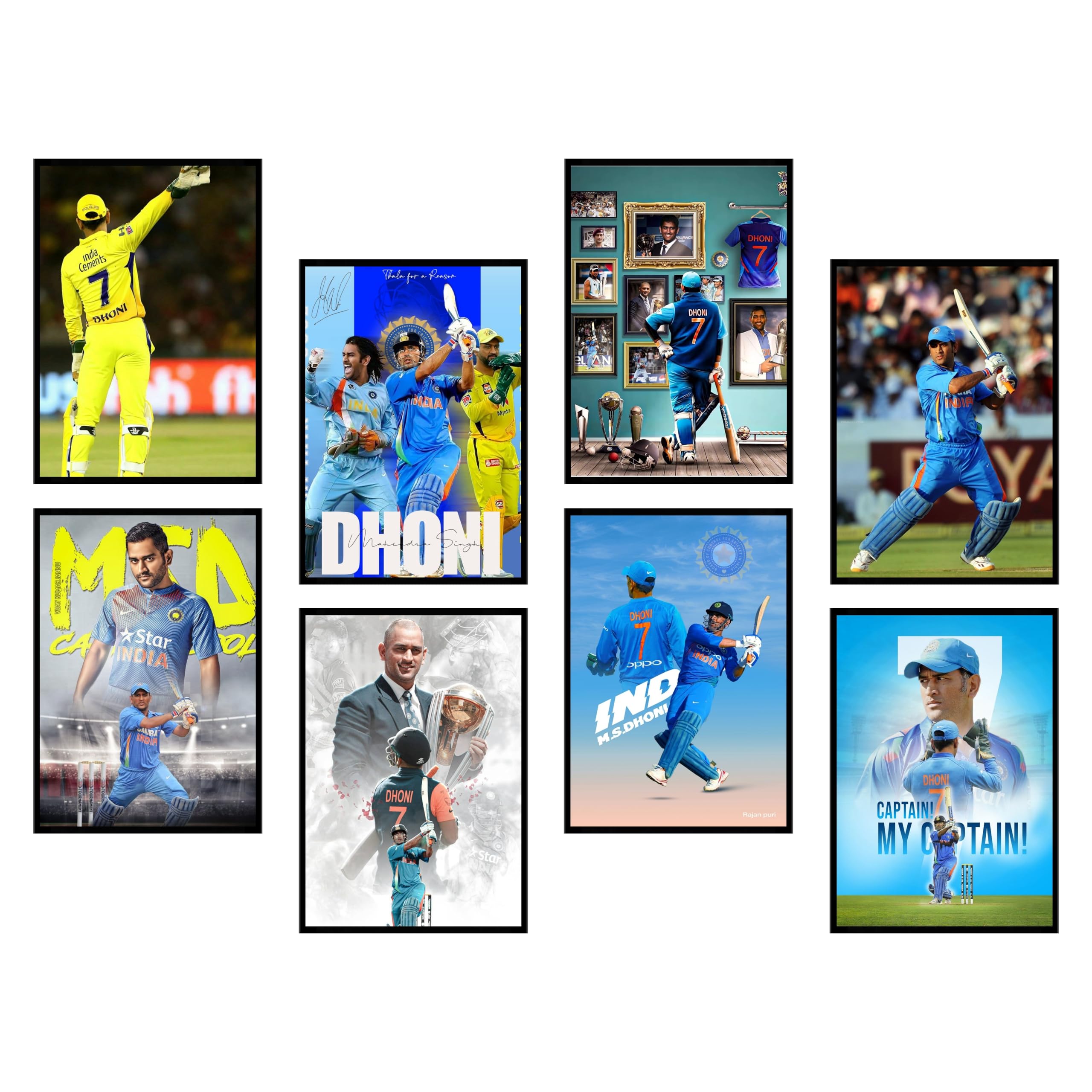 Shubman Gill Cricket Posters - A4 Wall Art -17