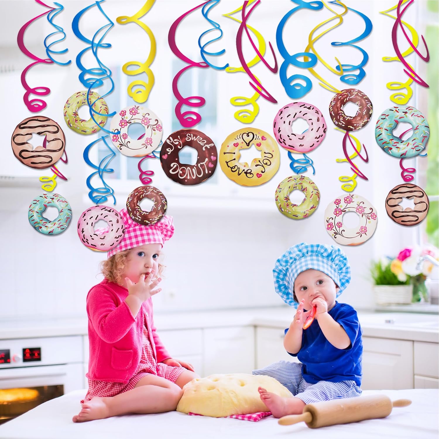 Juego De Decoración De Serpentinas Colgantes De 30 Cumpleaño