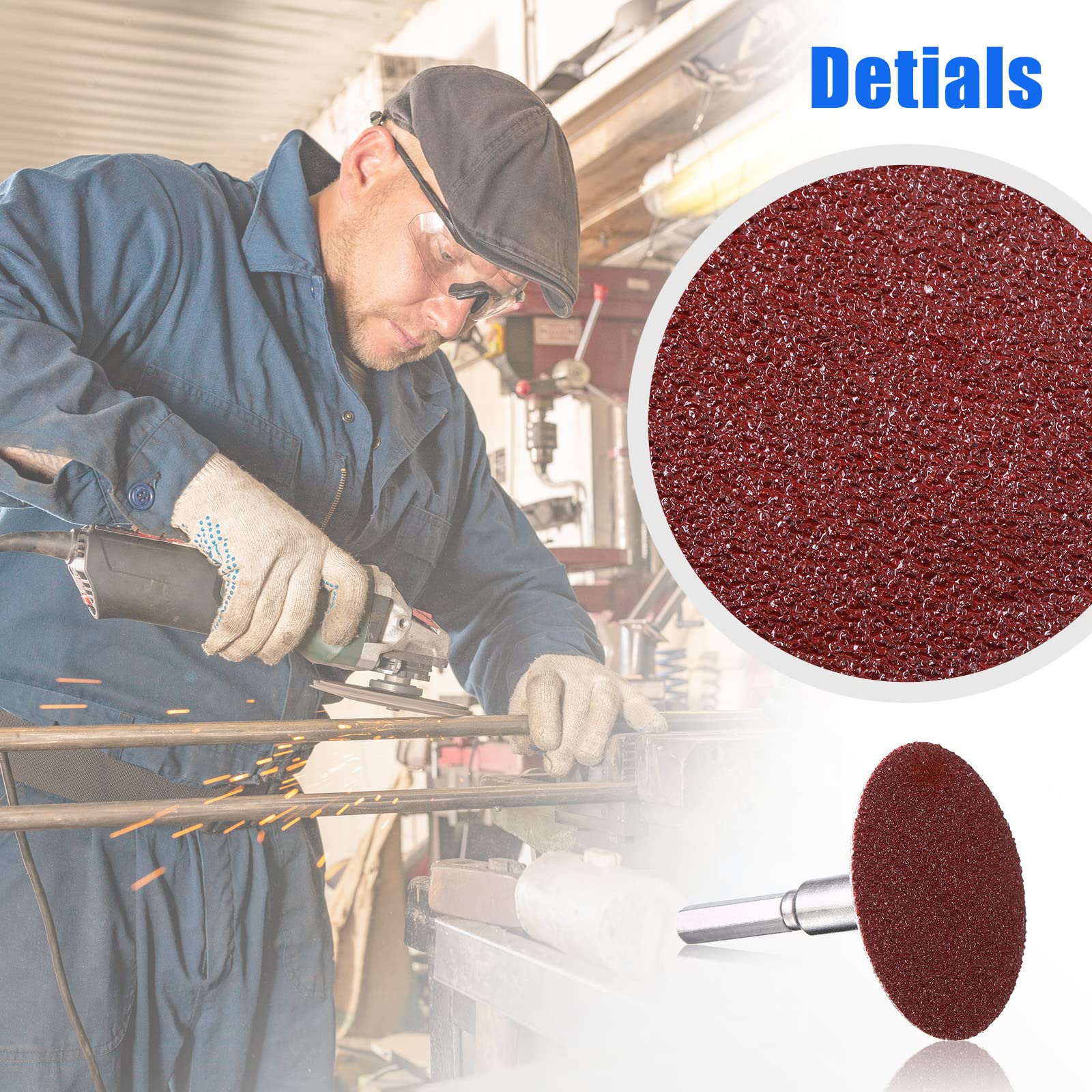 Chumia 150 Sanding Discs - 2 Inch for Die Grinder -5
