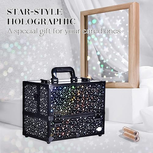 Joligrace - Estuche organizador profesional para maquillaje Joligrace - Estuche organizador profesional para maquillaje