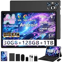 Tablet Android 15, 10 Pollici IPS HD Schermo
