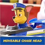 PAW Patrol Chase RC Action Cruiser, Remote Control Car with LED Lights & Easy-Steer Controller, Pretend Play Kids Toys for Boys & Girls Ages 3 and Up