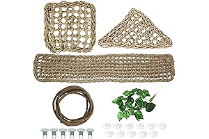Tfwadmx Bearded Dragon Hammock Lizard Lounger Suitable for Hermit Crabs