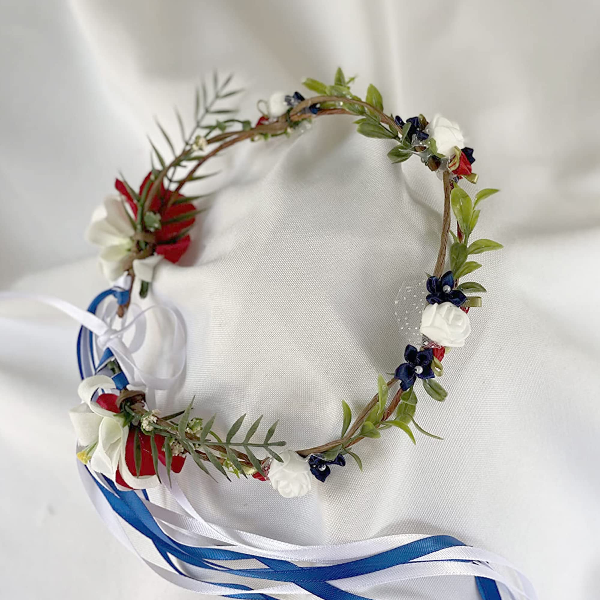 300 Stück Blumendraht 40,6 Cm | 14 Gauge, Grün Umwickelt, Für Floristik Und Bastelarbeiten