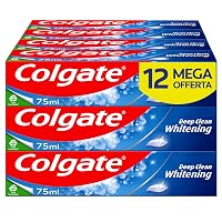 Dentifricio Colgate Deep Clean Sbiancante con bicarbonato di sodio 12 x 75 ml | dentifricio
