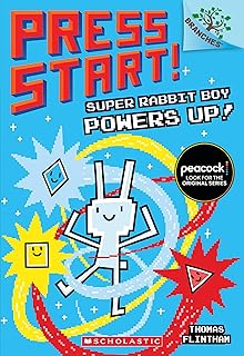 Super Rabbit Boy Powers Up! A Branches Book (Press Start! #2) (2)