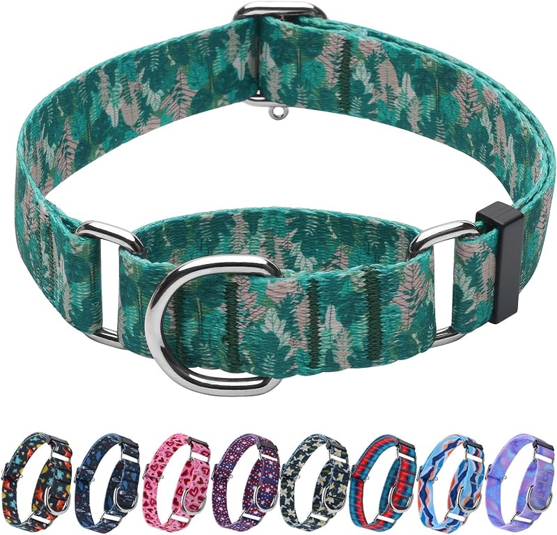 Coleira Martingale para Cães Hikiko sem Fivela, Tamanho L