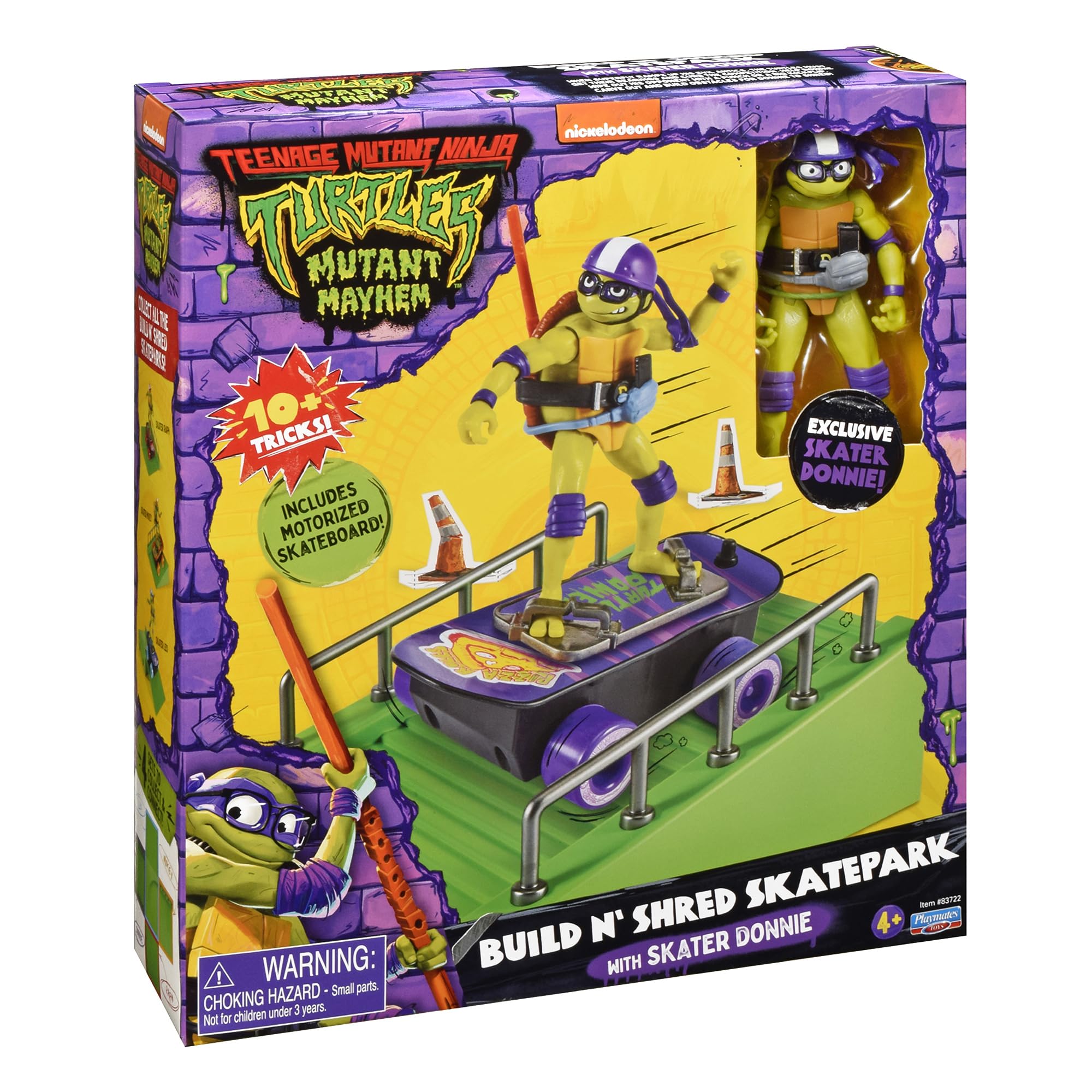 Teenage Mutant Ninja Turtles Monopatín Donatello, Exclusivo de Amazon
