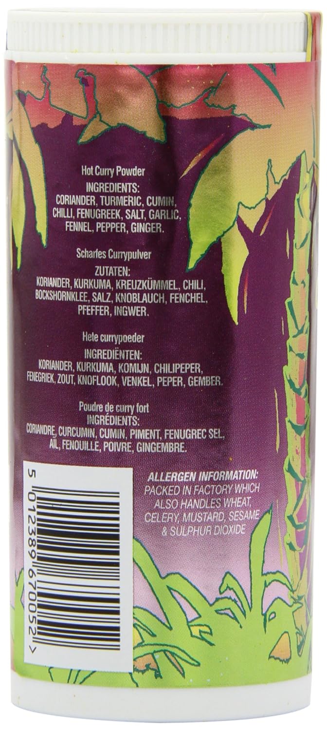 Dunns River Caribbean Hot Curry Powder 100 g (Pack of 12)