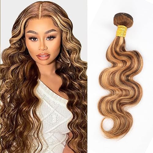 427 rubio miel paquetes de cabello humano ondulado paquetes de cabello humano 100% brasileño paquete 10A rubio miel virgen paquetes de extensiones