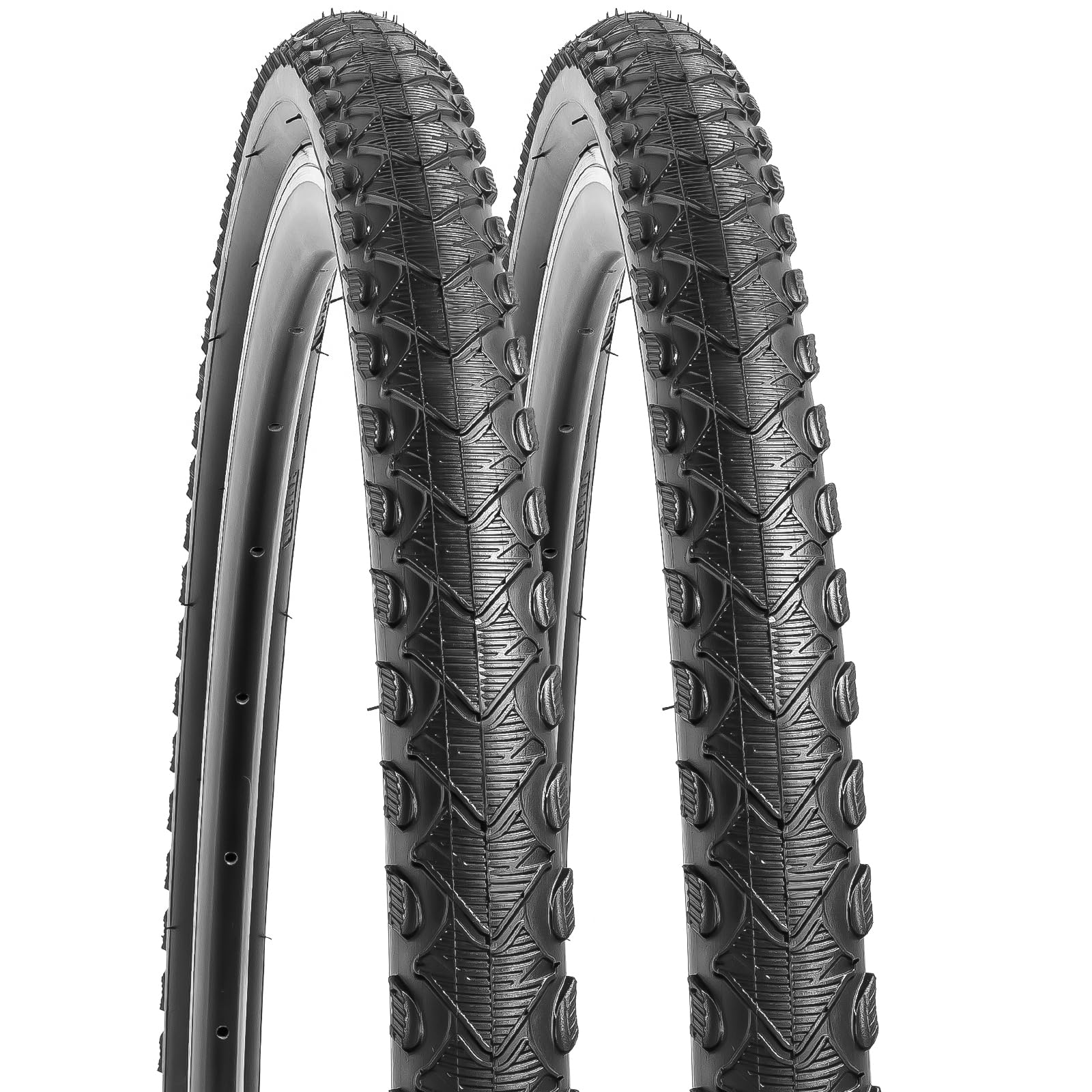 YunSCM 2PCS 700C Bike Tyres 700x40C Tires 40-622 Compatible with 700x38C 700x39C 700x 40C 700x41C 700x42C Bike Bicycle Tyres