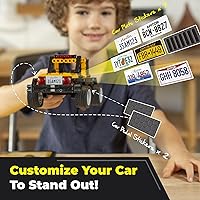 Vista 5 de Robot R 4-in-1 Robot Building Kit, APP Remote Control STEM Coding Toys, Educational Gifts for Boys Girls Kids Ages 6-12, 4 Control Modes (300 Pieces)