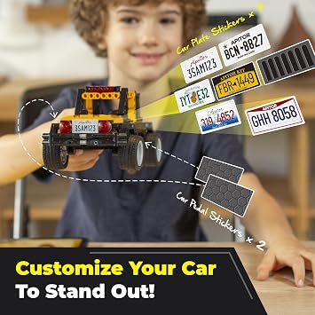 Apitor Robot X 12-in-1 Programmable APP RC Robot and Robot R 4-in-1 Educational Coding Off Roader Car