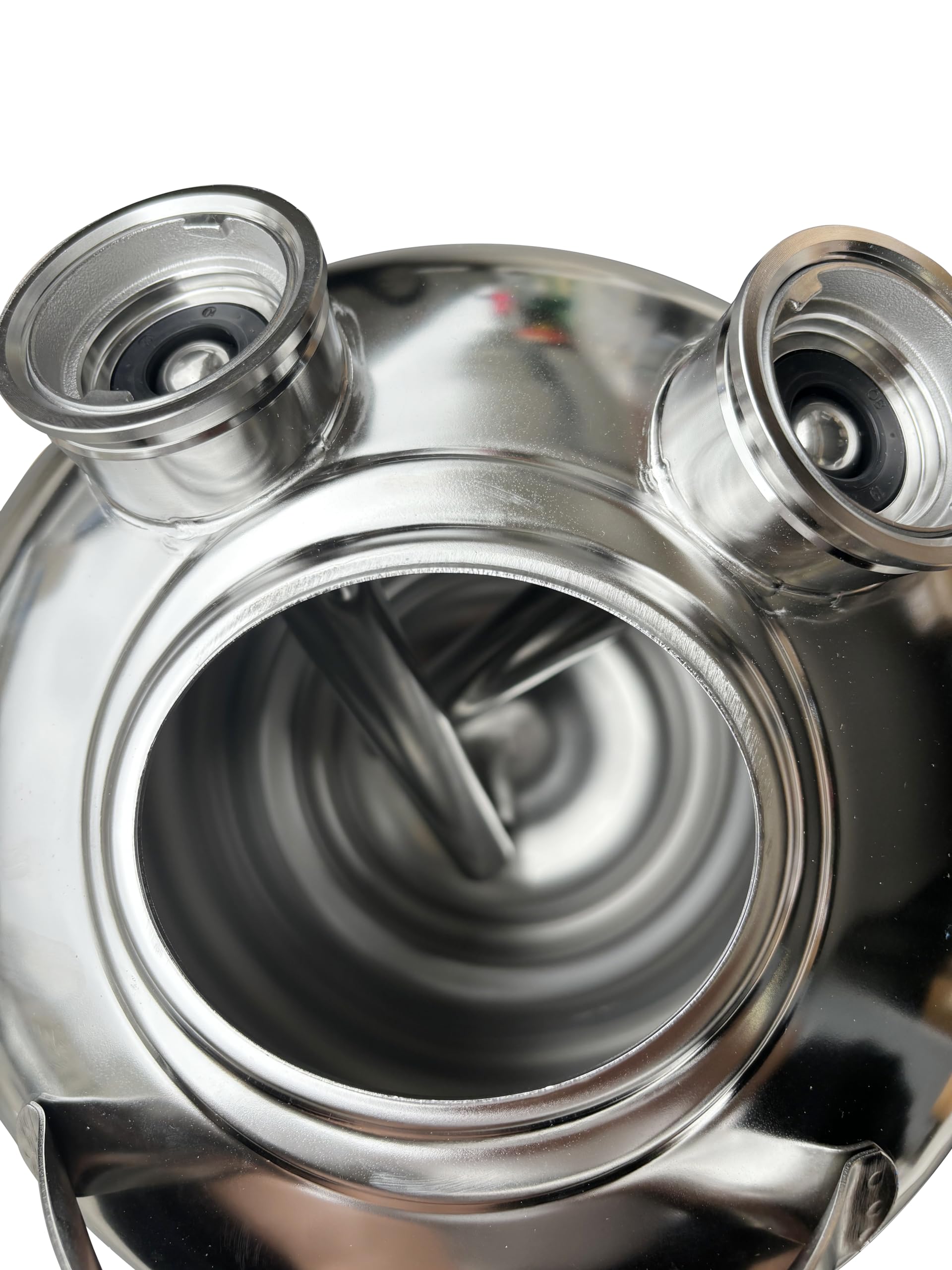 Semfeil Brew 2.5 Gallon Beer Line Cleaning Keg Cleaning Kit Kegerator Beer Line Cleaner Kit with 2 D Coupler Used for Beer Line Cleaning, 2.5 Gallon Keg Line Cleaning Kit