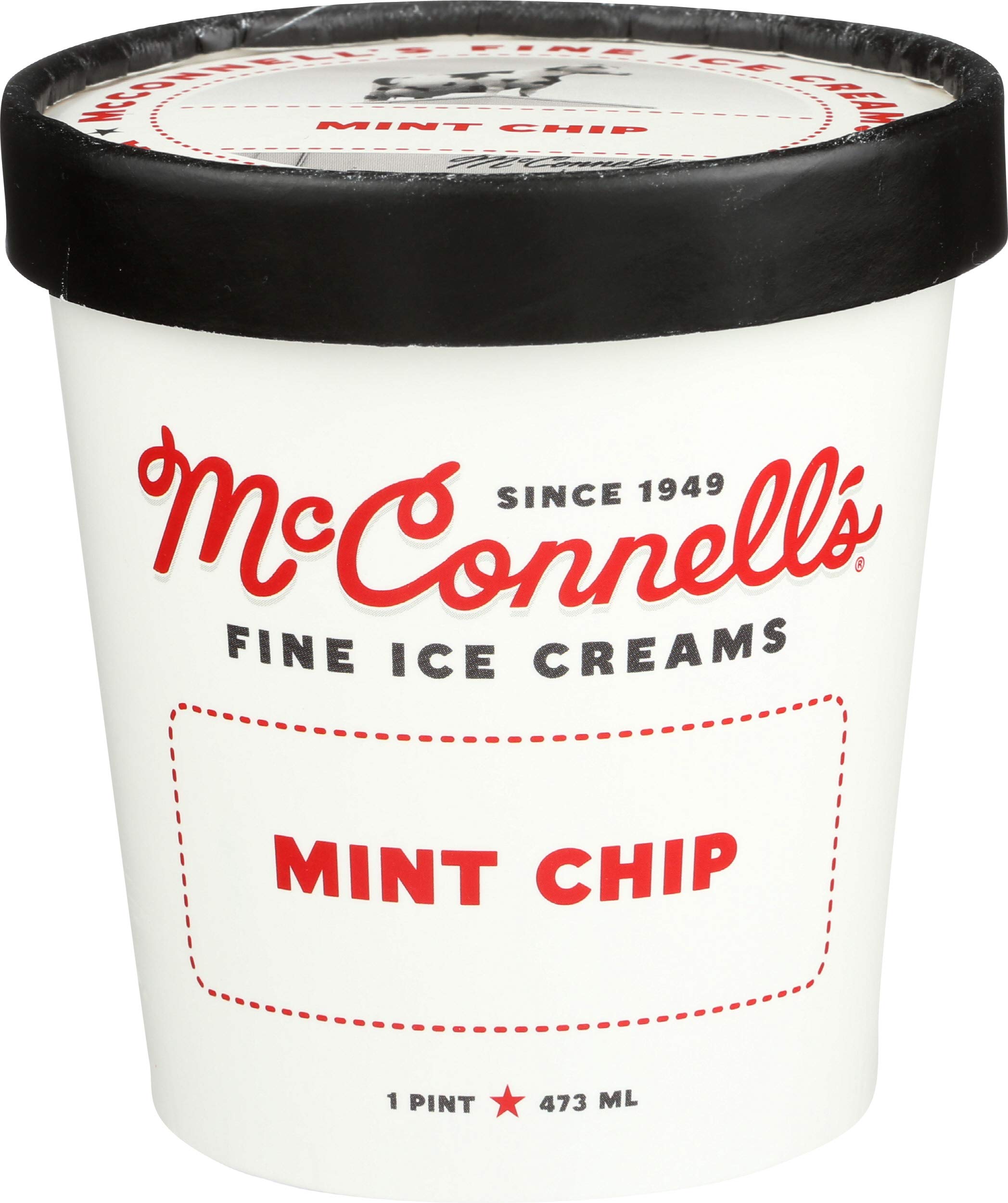 McConnell's Ice Cream, Mint Chip, 16 oz (Frozen)