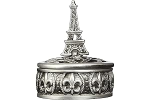 FASHIONCRAFT Eiffel Tower Curio Box: A Timeless Keepsake for Paris Lovers