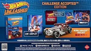 Hot Wheels Unleashed- Challenge Accepted Edition - Switch (【特典】Hot Wheels Pass Vol. 1、スチールブック、両面ポスター、ダイキャストカー「Bone Shaker」(限定カラー) 同梱)