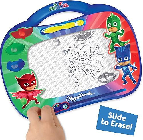 Miniatura 5 de Cra-Z-Art PJ Masks - Juguete Magnadoodle de viaje, rojo, azul, verde