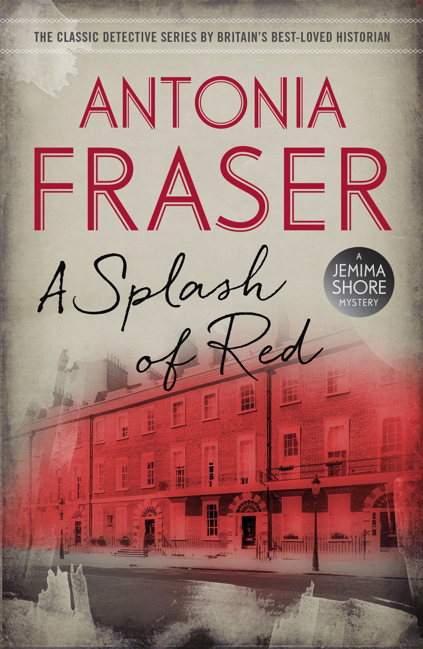 A Splash of Red: A Jemima Shore Mystery by Lady Antonia Fraser PAPERBACK