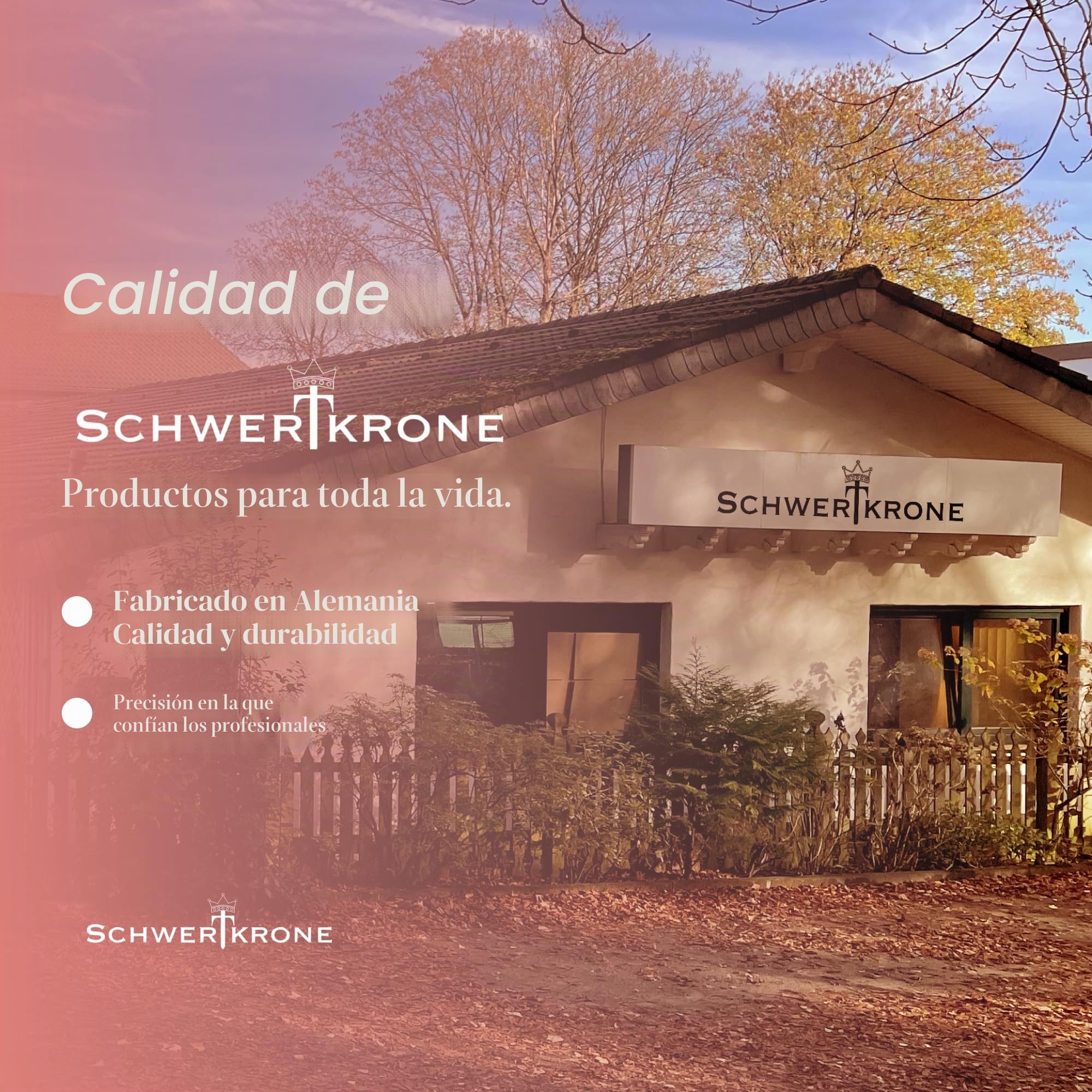 SCHWERTKRONE® Tijeras de uñas [fabricadas en Alemania] – Tijeras de uñas con estuche – Nail Scissors – Tijeras curvadas – Tijeras para cutículas extrafinas y afiladas