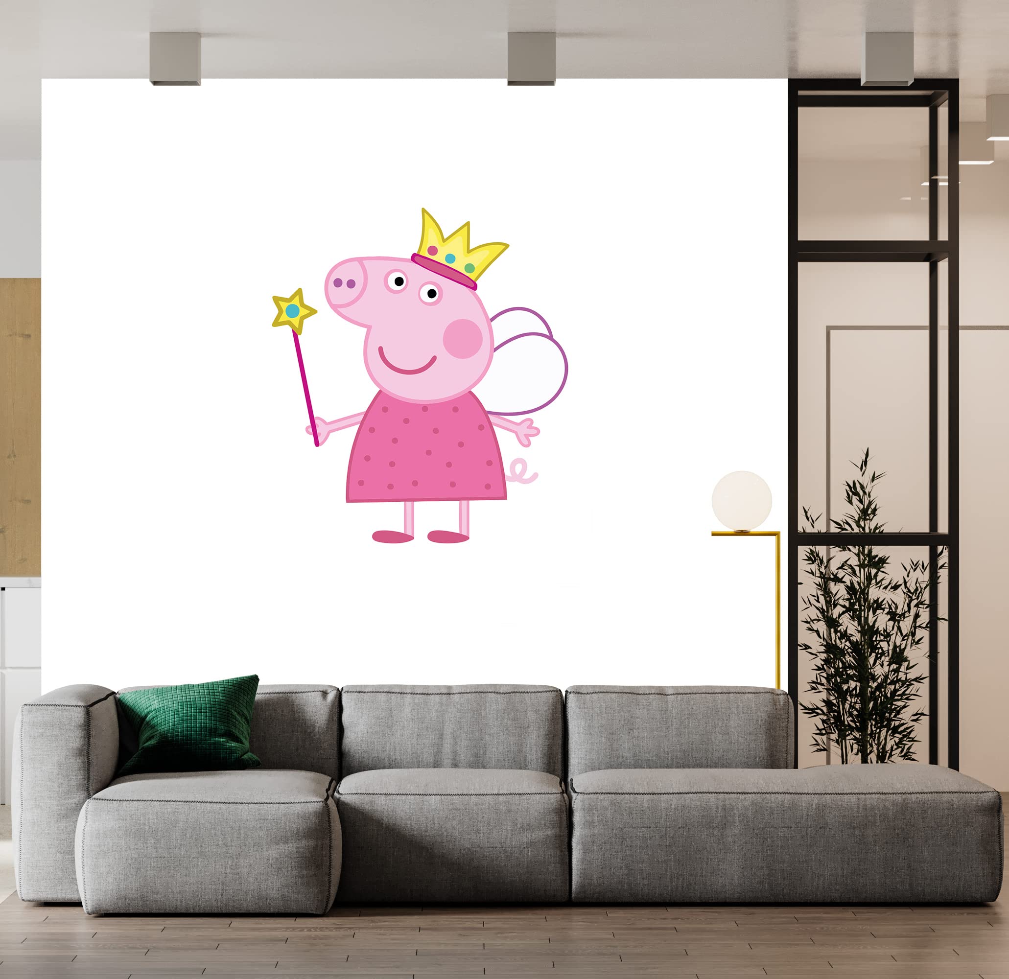 Peppa Pig Cartoon Design Self Adhesive Decorative Wall Sticker || (30cm X 45cm) btcut5456-1-image-21