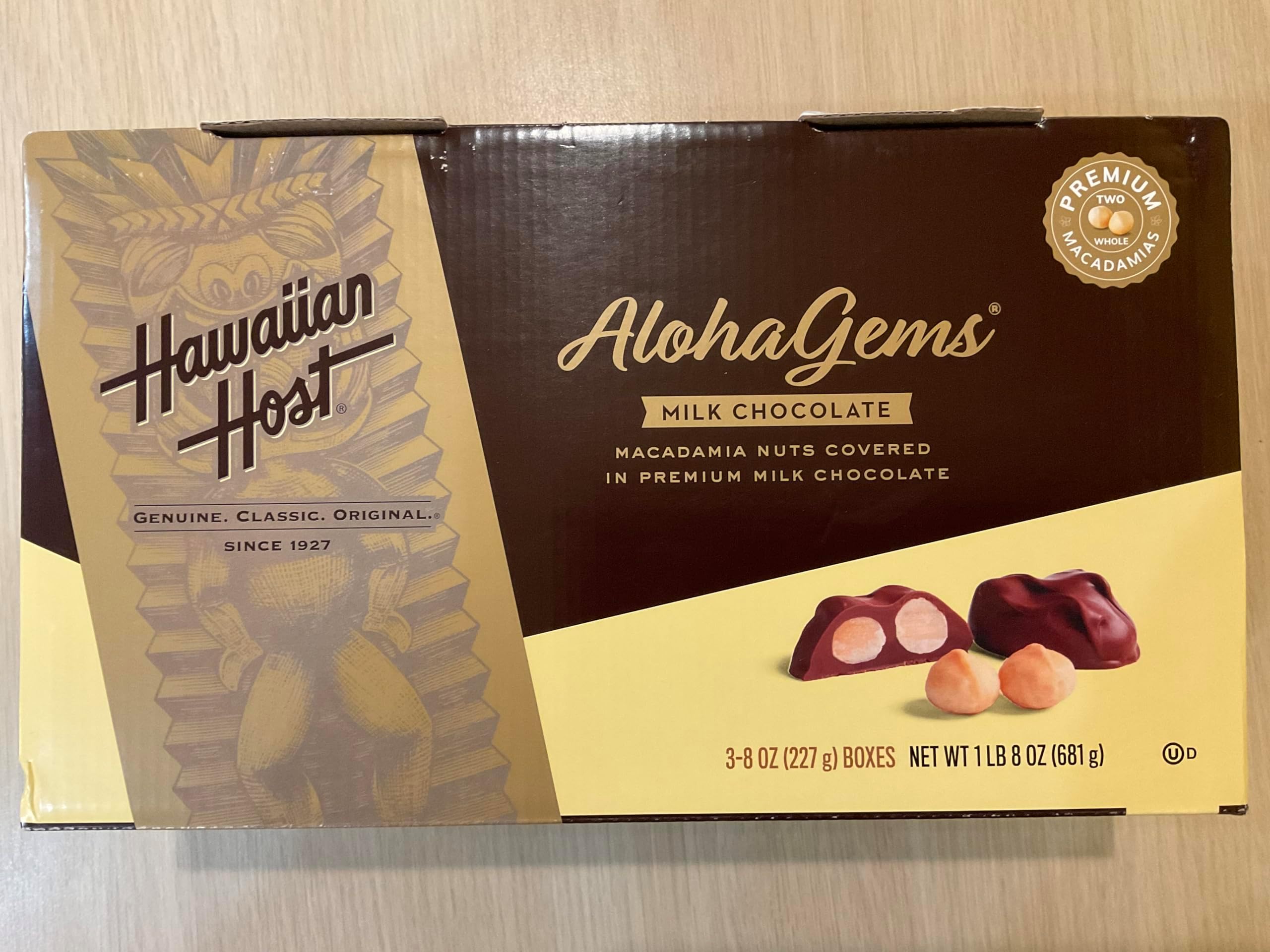 Hawaiian Host Aloha Gems 24 OZ Macadamia Nuts Covered in
