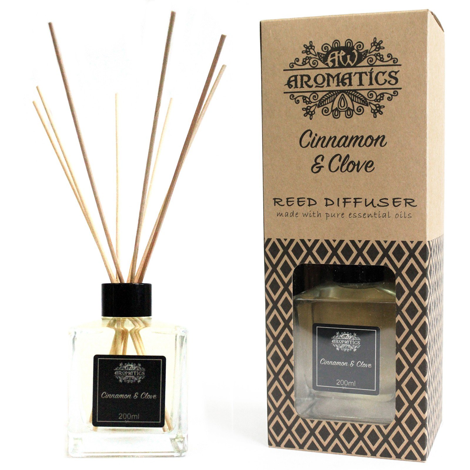 Blue Pirate 200Ml Cinnamon & Clove Essential Oil Reed Diffuser