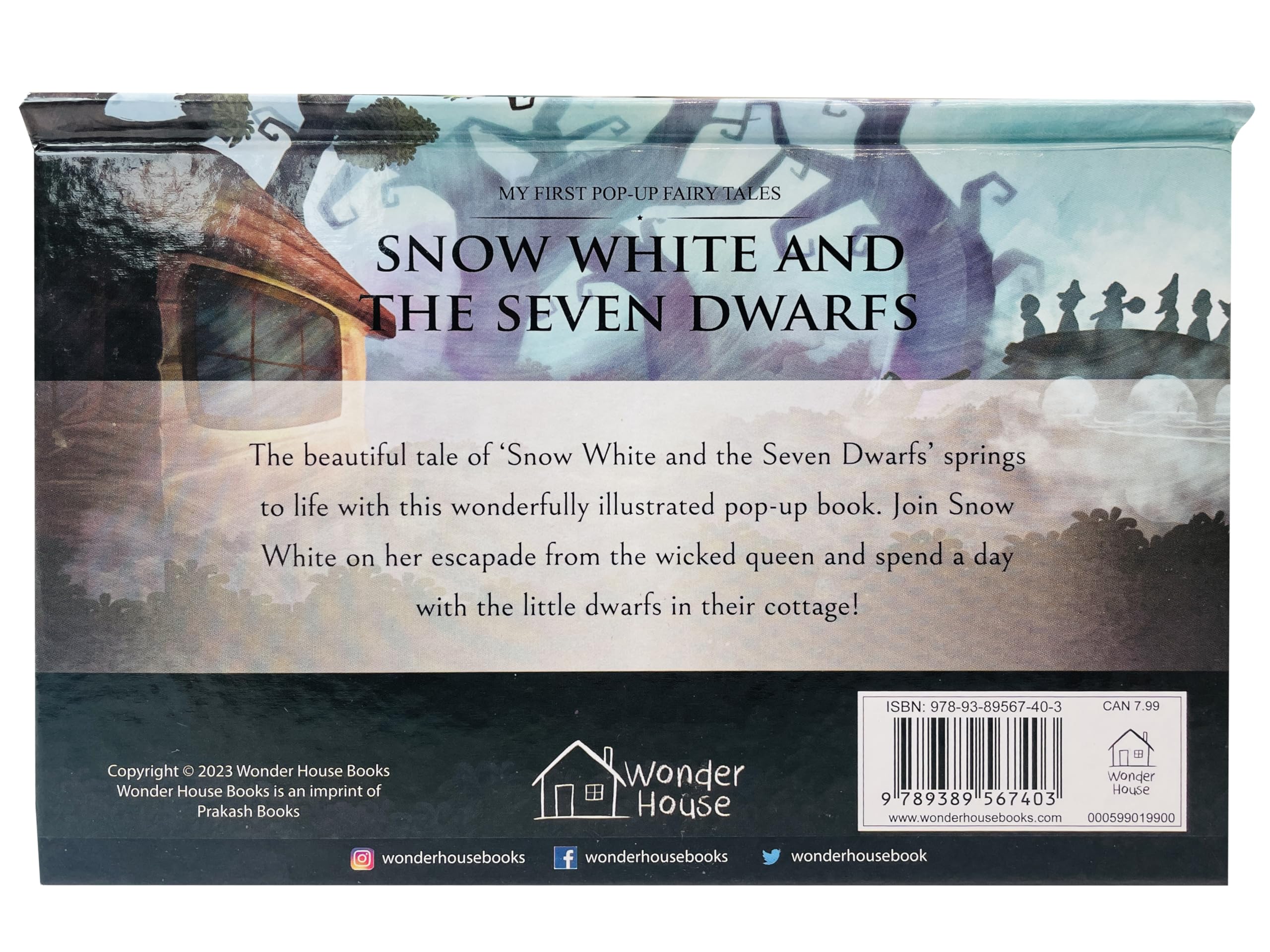 My First Pop Up Fairy Tales - Snow White And The Seven Dwarfs | Pop Up Books For Children 4