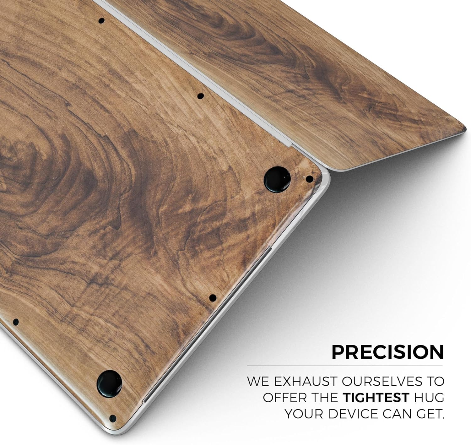 DesignSkinz - Compatible with MacBook Pro 16" M1/M2 (A2485/A2780) - Skin Decal Protective Scratch Resistant Vinyl Wrap - Raw Wood Planks V11