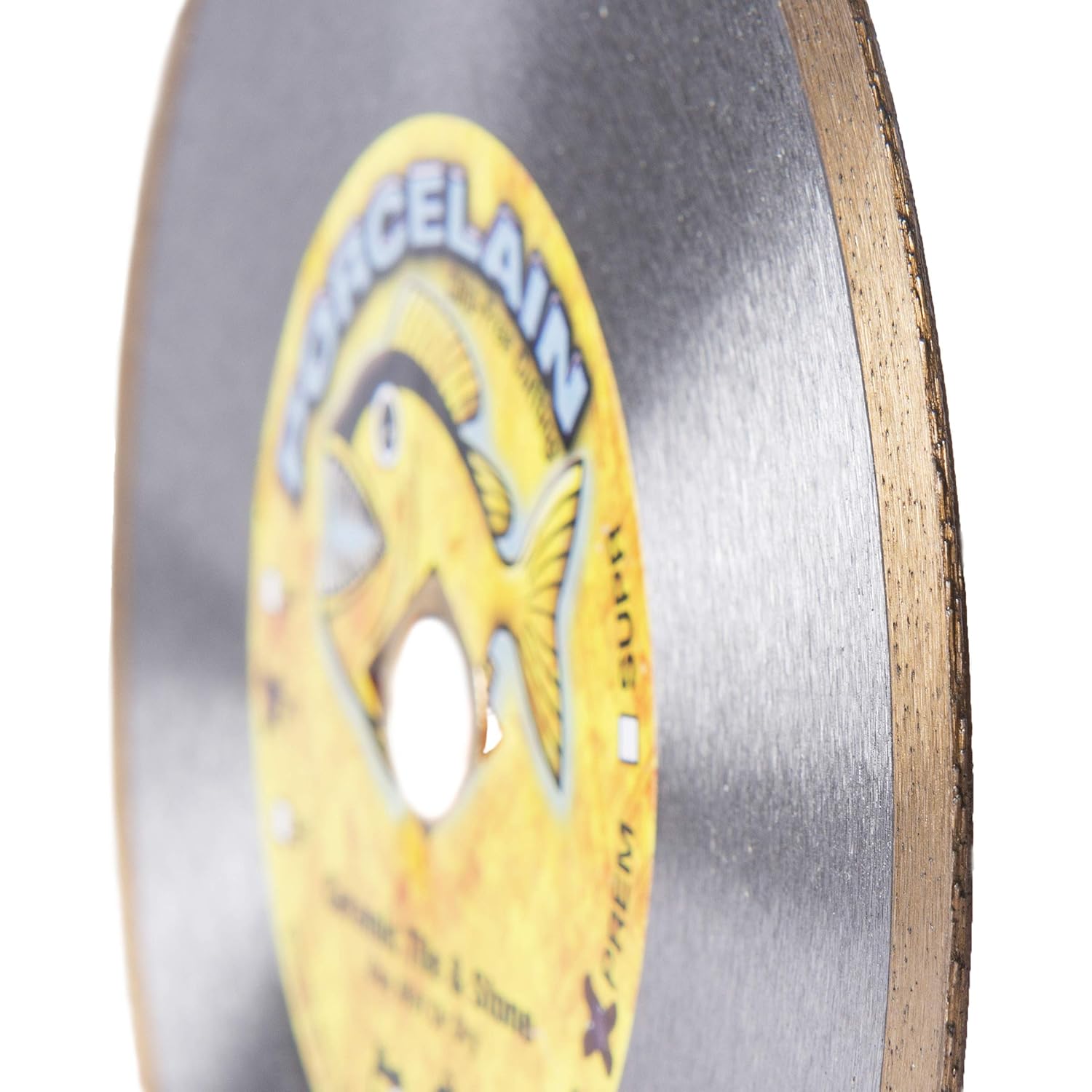 Delta Diamond Piranha Premium 7 Inch 3-Pack Tile Diamond Saw Blade, Continuous Rim, DM-7/8-5/8" Arbor, Dry or Wet Cutting Porcelain & Ceramic Tiles (7" 3pcs)