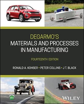DeGarmos Materials and Processes in Manufacturing