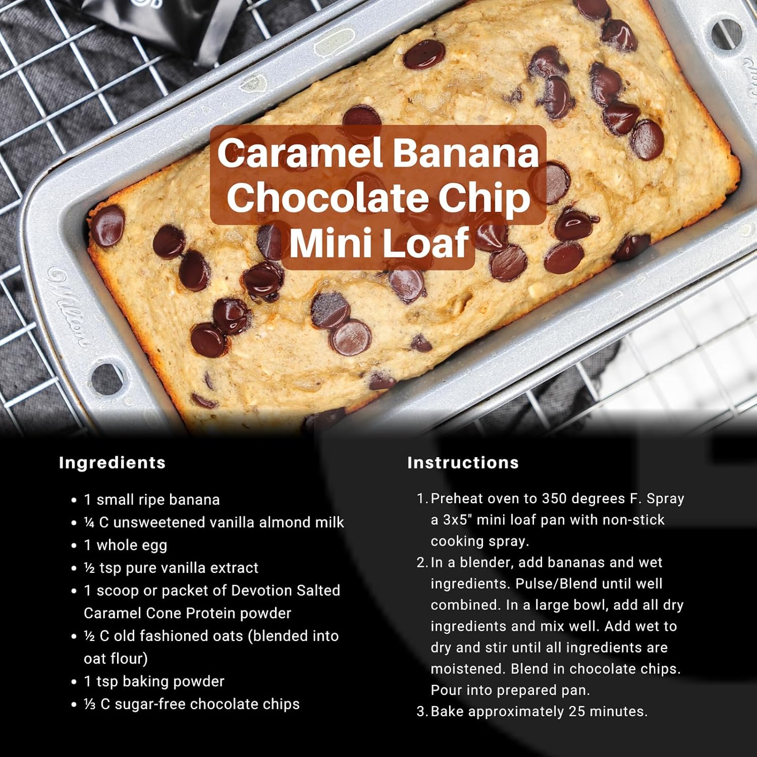 Devotion Nutrition Protein Powder Blend | Gluten Free, Keto Friendly, No Added Sugars | 1g MCT | 20g Whey & Micellar Protein | 2lb Tub (Salted Caramel Cone) - Image 5