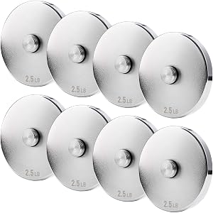 Northdeer 2 0 Upgraded Adjustable Steel Dumbbells Plates Diameter 4 7 inches Thickness 0 6 inches Compatible with