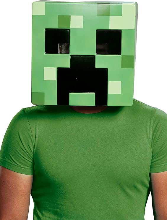 Disguise Men's Minecraft Creeper Adult Mask