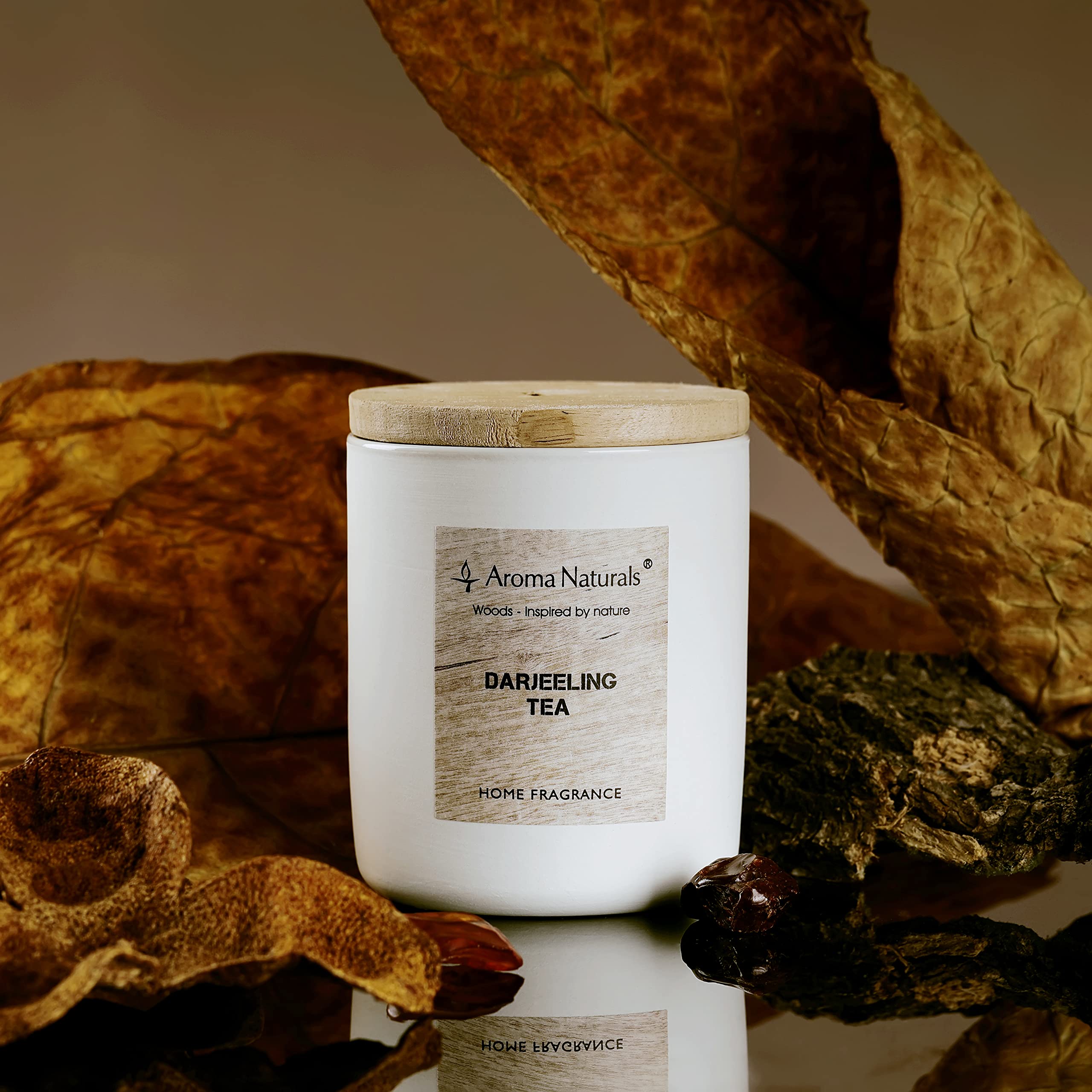 Amazon.co.jp: Aroma Naturalsアロマキャンドル ダージリンティーの