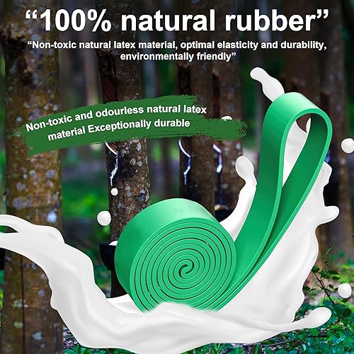 Miniatura 3 de Bandas de resistencia, bandas de ejercicio, bandas de entrenamiento, bandas de resistencia para piernas, bandas de dominadas, bandas elásticas para