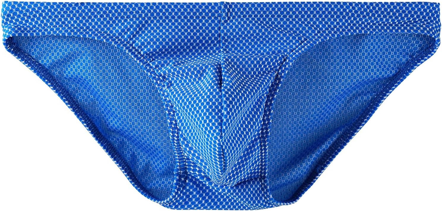 Mens Briefs Underwear Low Rise Bulge Pouch Bikini Comfortable Breathable Underwear Male Multicolor - Image 8