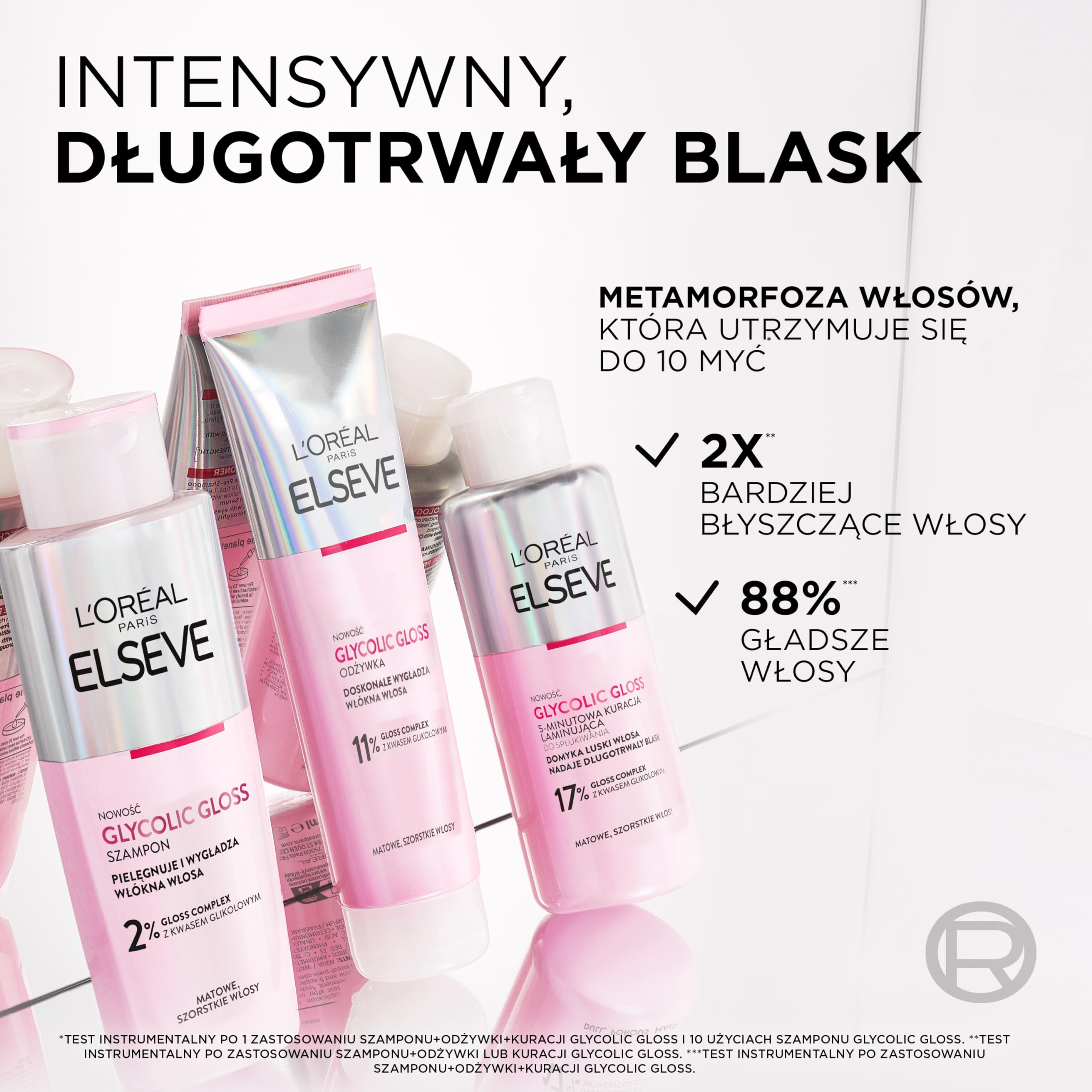 Elseve Glycolic Gloss Odżywka do włosów szorstkich i matowych 150Ml
